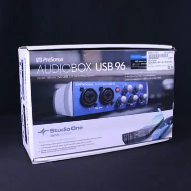 Used Presonus AUDIOBOX USB 96 INTERFACE Compact Recording Device Mega Sale