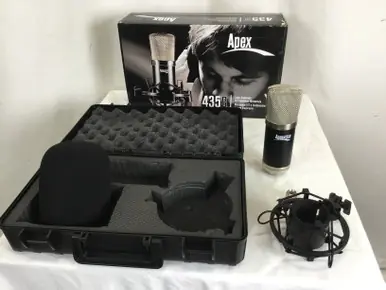 Direct From Manufacturer Used Apex 435B Condenser Microphone