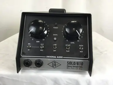 Used Universal Audio SOLO/610 TUBE PREAMP/DI Preamp Hot Picks