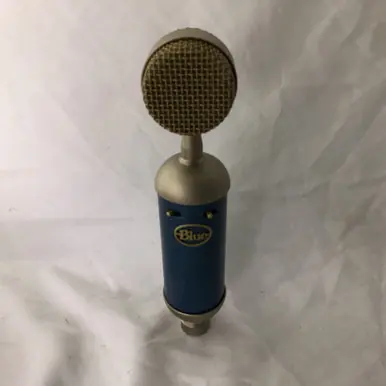 Used Blue BLUEBIRD WITH CASE AND MOUNT Condenser Microphone Money Back Guarantee