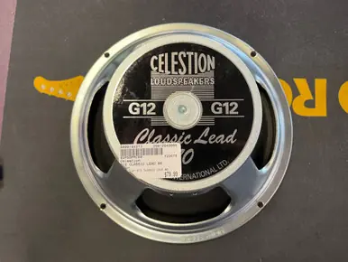 Used Celestion G12 CLASSIC LEAD 80 Raw Speaker 12" Clearance