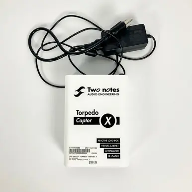 Used Two Notes TORPEDO CAPTOR X Reactive Loadbox DI and Attenuator Flash Sale