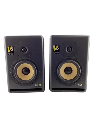 Used KRK V6 SERIES 2 STUDIO MONITOR-PAIR Powered Studio Monitor Professional Grade