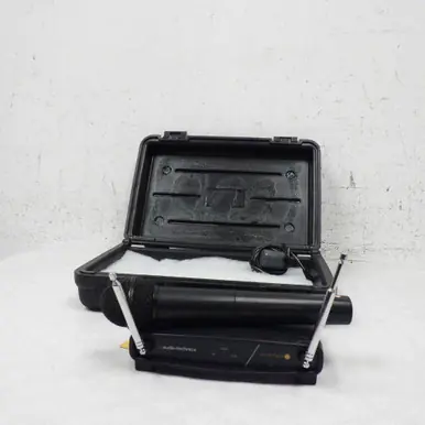 Reduced Price Used Audio Technica SYSTEM 8 WIRELESS MICROPHONE WITH CASE Wireless Microphone