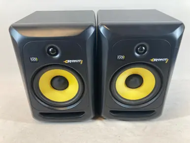 Used KRK ROKIT 8 G2 PAIR Powered Studio Monitor Weekend Sale
