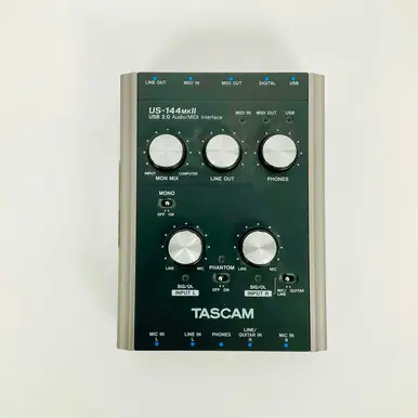 Exclusive Offer Used Tascam US-144 MKII Computer Interface 48khz Sample Rate