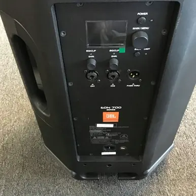 Price Cut Used JBL EON712 Speaker Cabinets Med Full Range Speaker Cabinets