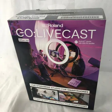Affordable Used Roland GO - LIVECAST Computer Interfaces 44.1khz Sample Rate Computer Interfaces
