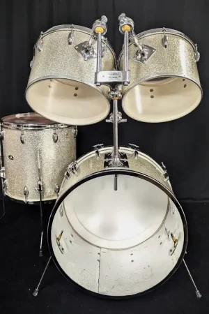 Silver Sparkle Concert Tom 4-Piece Shell Pack Vintage 60s– Dave's Guitar Shop Buy Direct
