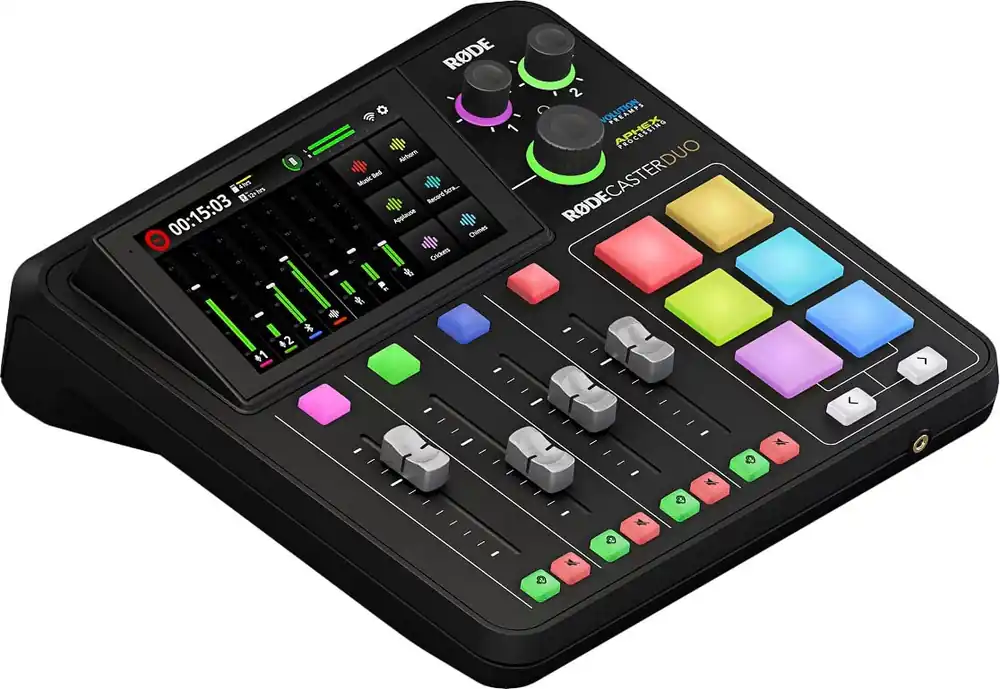 Seasonal Sale RØDE - RØDECaster Duo Integrated Audio Production Studio - Black