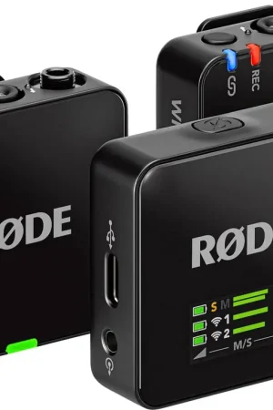 Free Shipping RØDE - WIRELESS GO (GEN 3) Compact Wireless Microphone System - Black