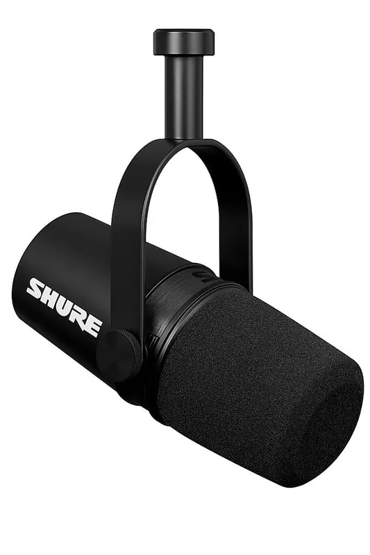 High Quality Shure - MV7X XLR Podcast Mic-Pro Quality Dynamic - Black
