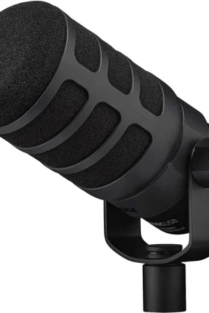 RØDE - PodMic USB - Versatile Dynamic Broadcast Microphone - Black Last Chance