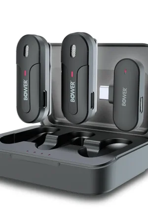 Price Drop Bower - Trexa H1 Wireless Microphones with Charging Case