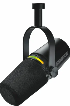Shure - MV7+ USB-C/XLR Dynamic Podcast Microphone - Black Holiday Sale