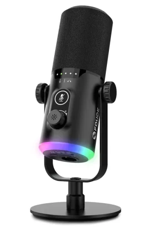 Factory Price Fabibe - Usb/xlr Gaming Microphone Kit Dynamic Pc Mic For Podcasting Streaming Computer Rgb With Boom Arm Stand Mute Button