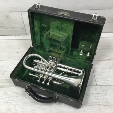 Hassle-Free Returns Used Buescher THE BUESCHER CORNET EARLY 1900S Cornet