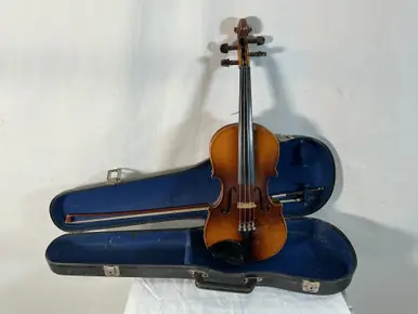 Used STRAD COPY MADE IN WEST GERMANY Violin 3/4 Size Brand New