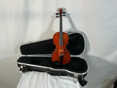 Premium Used 1/2 SIZE KARI BAUER WL70E2 VIOLIN Violin 1/2 Size