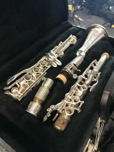 Luxury Used Selmer DEPOSE METAL CLARINET Wood Clarinet