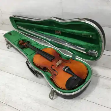 Used Meisel 4/4 VIOLIN OUTFIT WEST GERMAN Violin 4/4 Size Reduced Price
