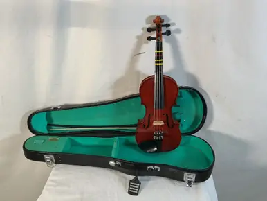 Final Sale Used Glaesel 1/4 V1201E VIOLIN Violin 1/4 Size
