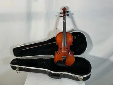 Must Have Used Scherl & Roth 1/2 STRAD COPY R27DEZ Violin 1/2 Size