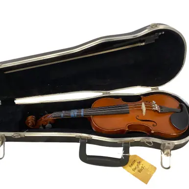 Deal Used 1/4 VLH VIOLIN W/CASE/BOW Violin 1/4 Size