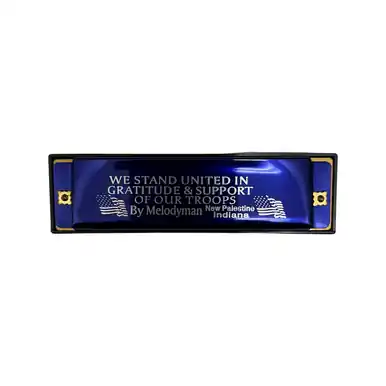 Limited Time Used MELODYMAN 9/11/2001 TRIBUTE G HARMONICA Band Instruments - Other