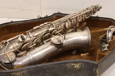 Exclusive Used 1918 Holton Frank Holton Chicago C Melody Saxophone