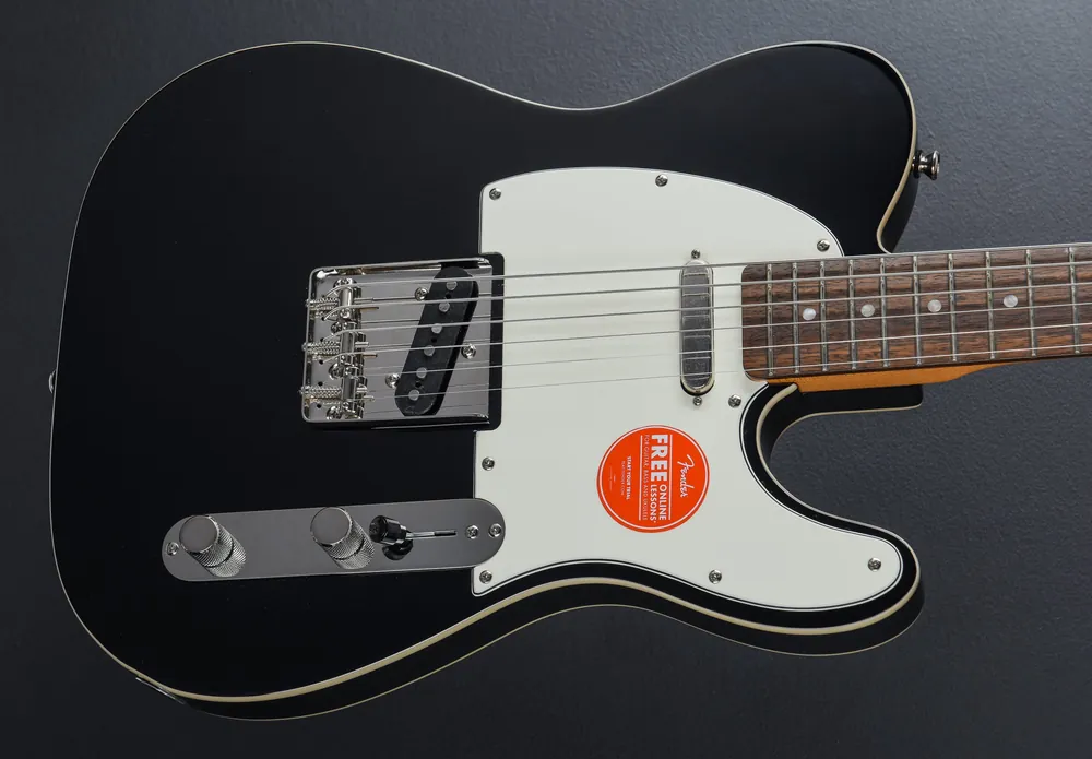 Place Order Classic Vibe Baritone Custom Telecaster - Black– Dave's Guitar Shop
