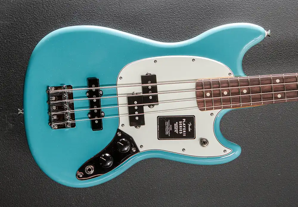 Deal Player II Mustang Bass PJ - Aquatone Blue w/Rosewood– Dave's Guitar Shop