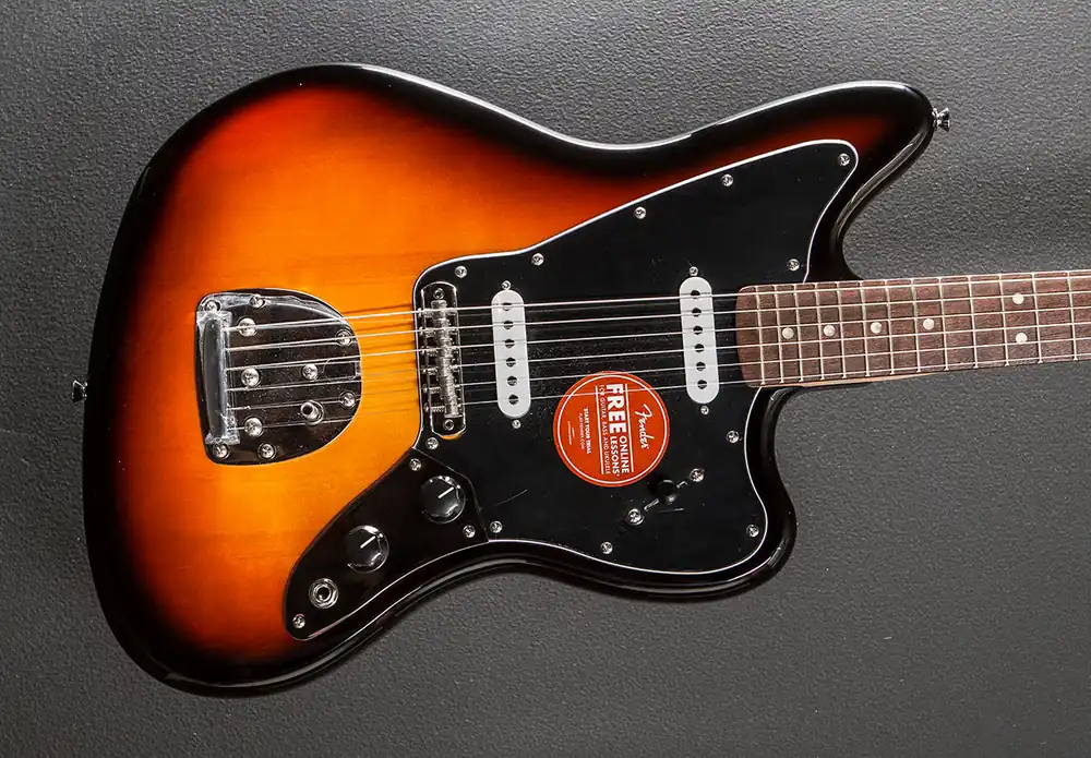 Holiday Sale Affinity Series Jaguar - 3 Color Sunburst w/Indian Laurel– Dave's Guitar Shop