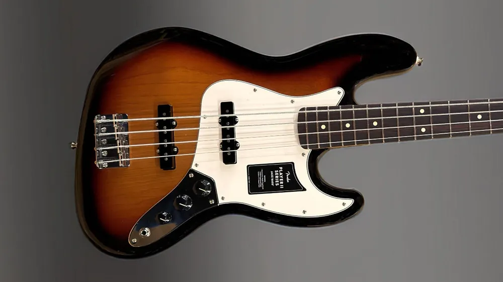 In Demand Player II Jazz Bass - 3 Color Sunburst w/Rosewood– Dave's Guitar Shop