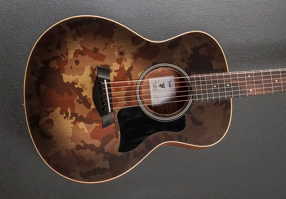Editor’s Pick Guitars 4 Vets GS Mini Camo Special Edition '25– Dave's Guitar Shop