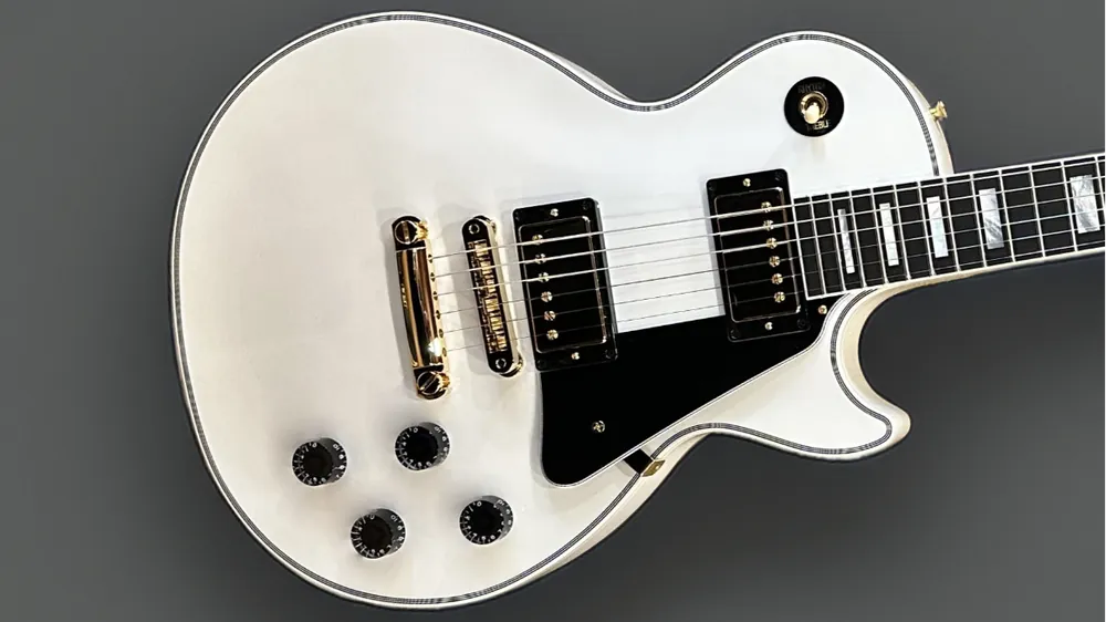 Les Paul Custom w/Ebony Fingerboard Gloss - Alpine White– Dave's Guitar Shop Fan Favorite
