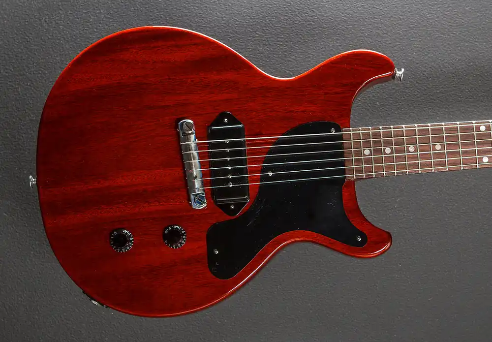 Les Paul Junior Double Cut - Vintage Cherry– Dave's Guitar Shop Handmade