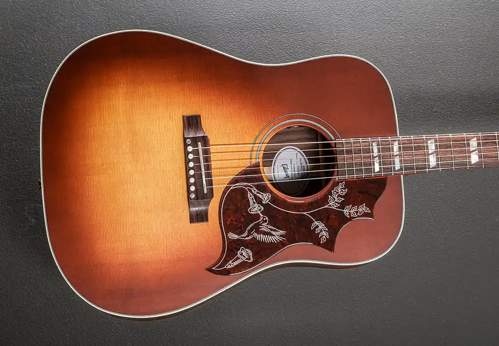 Hummingbird Studio Rosewood - Satin Rosewood Burst– Dave's Guitar Shop Money Back Guarantee