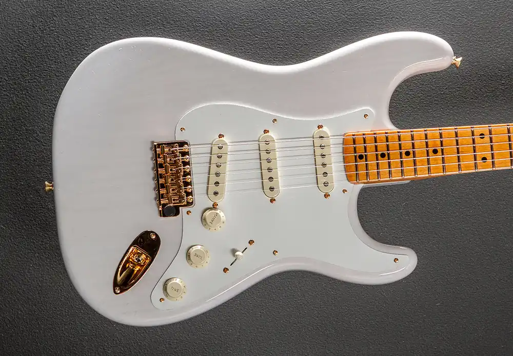 Limited Edition American Vintage II 1957 Stratocaster - White Blonde– Dave's Guitar Shop Holiday Sale