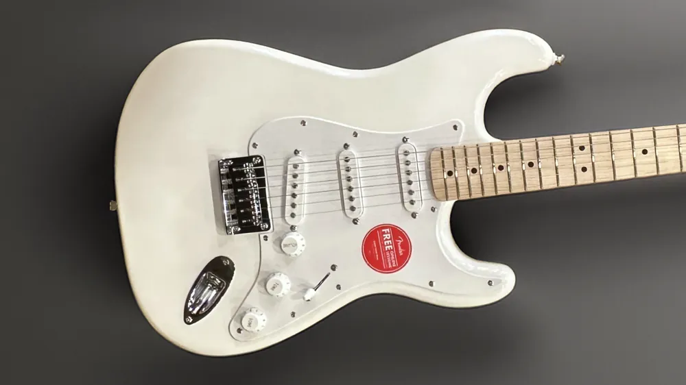 Limited Time Sonic Stratocaster HT - Arctic White w/Maple– Dave's Guitar Shop