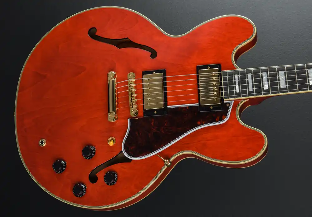New Arrival "Inspired by Gibson Custom" 1959 ES-355 - Cherry Red– Dave's Guitar Shop