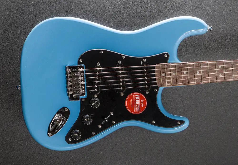 Sonic Stratocaster - California Blue w/Indian Laurel– Dave's Guitar Shop Hot Picks
