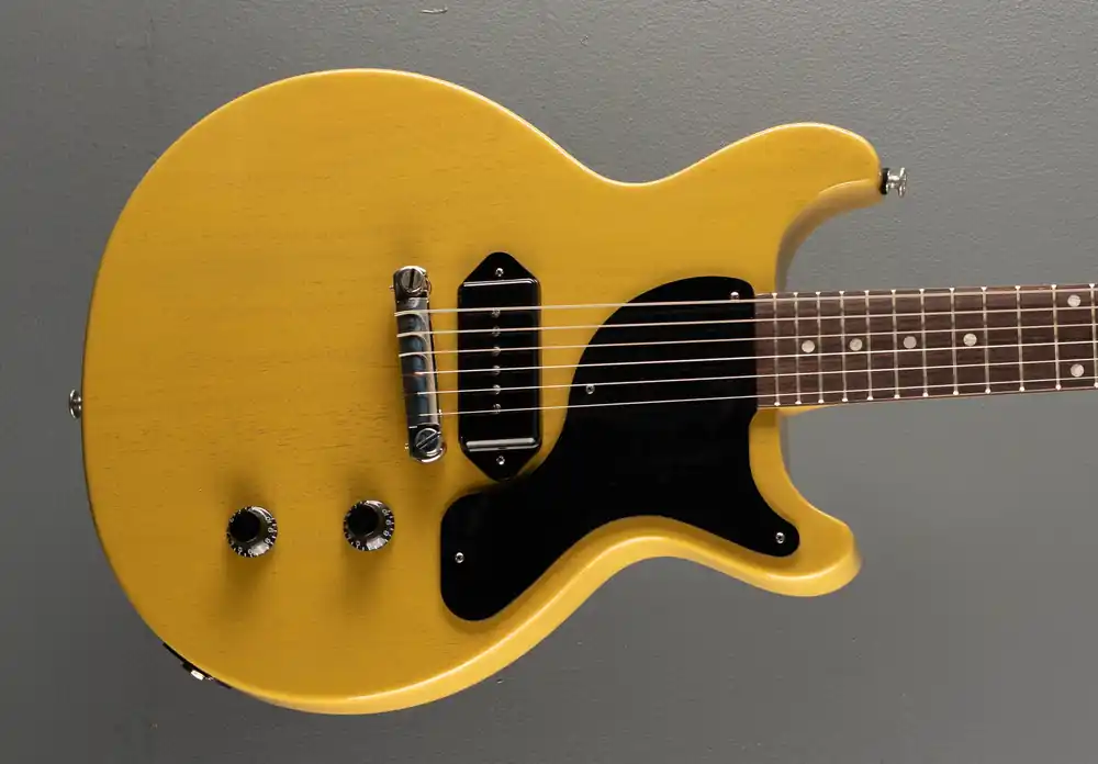 Les Paul Junior Double Cutaway - TV Yellow– Dave's Guitar Shop Free Shipping