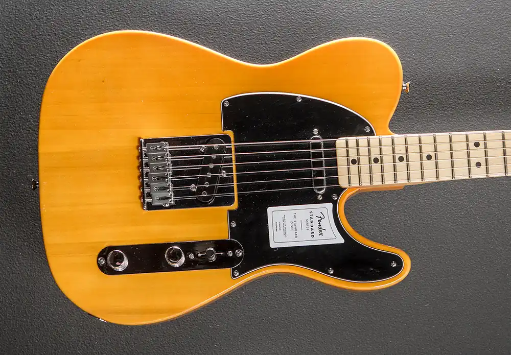 New Release Standard Telecaster - Butterscotch Blonde w/Maple– Dave's Guitar Shop