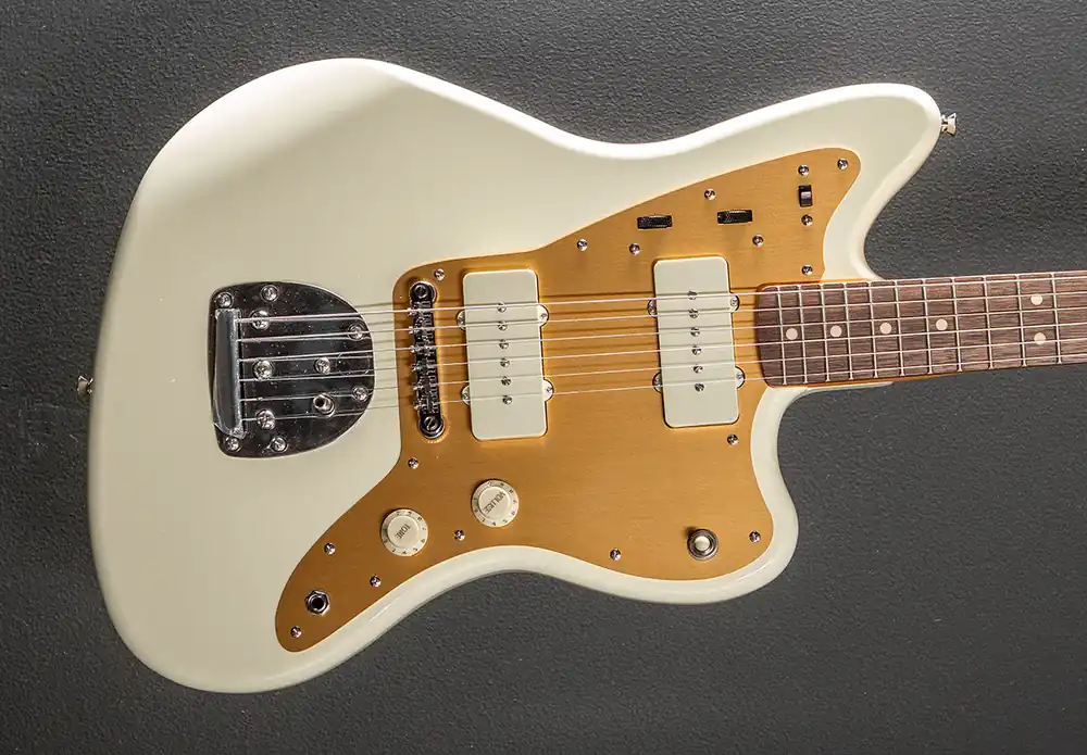 Hot Deal J Mascis Jazzmaster - Vintage White– Dave's Guitar Shop