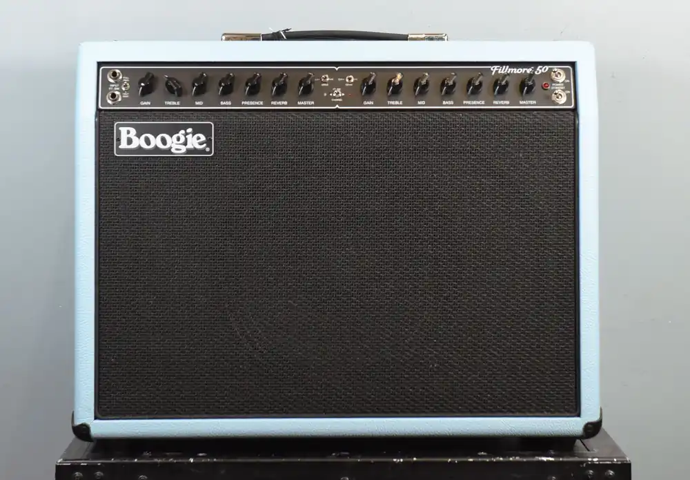 Markdown Fillmore 50 1x12 Combo - Baby Blue, Recent– Dave's Guitar Shop