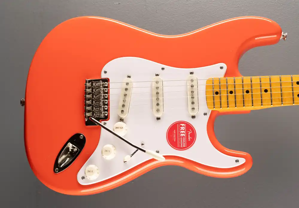 Classic Vibe 50's Stratocaster - Fiesta Red– Dave's Guitar Shop Handmade