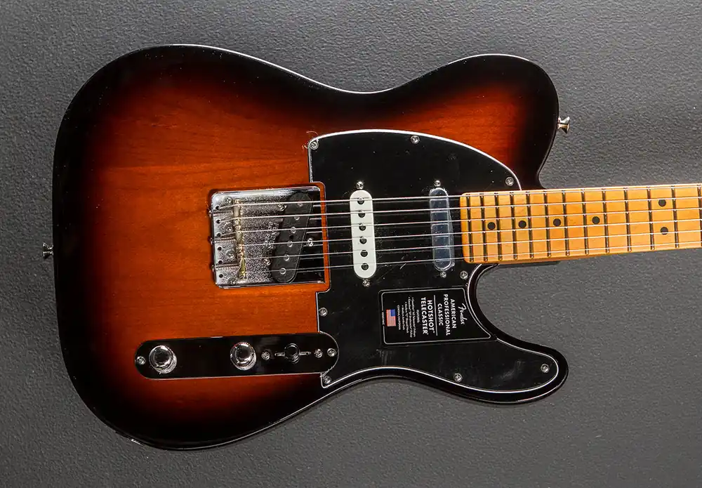 Buy Direct American Professional Classic Hotshot Telecaster - 3 Color Sunburst w/– Dave's Guitar Shop