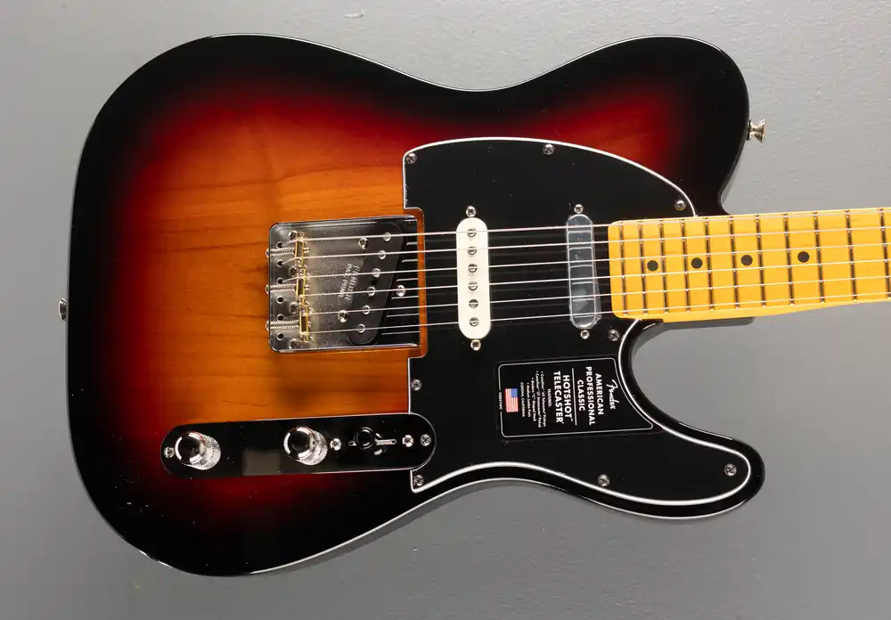 American Professional Classic Hotshot Telecaster - 3 Color Sunburst– Dave's Guitar Shop Certified