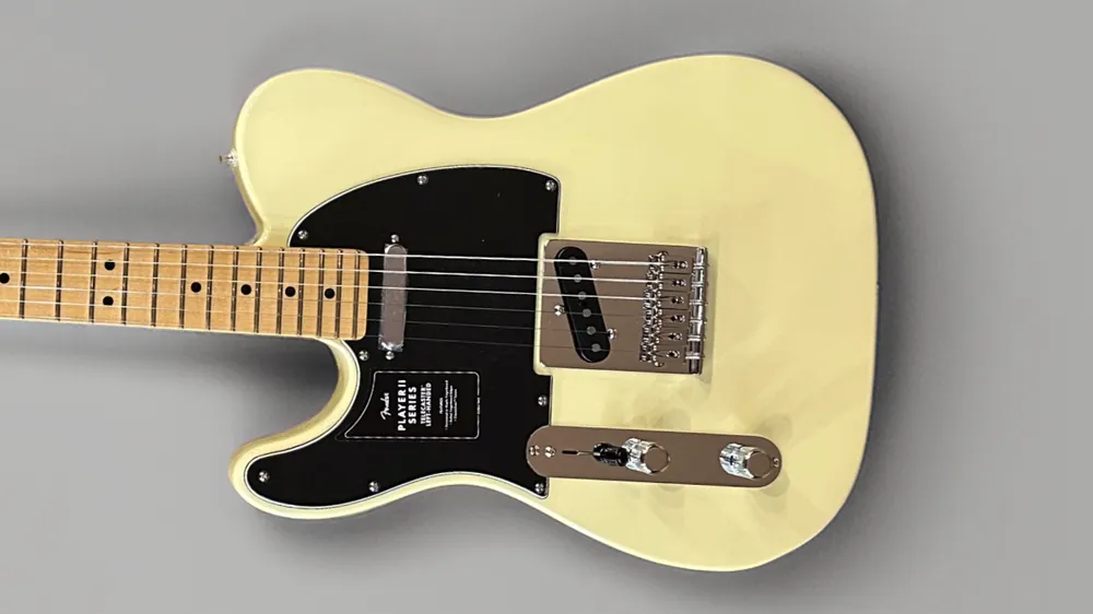 Player II Telecaster - Hialeah Yellow w/Maple Left Hand– Dave's Guitar Shop Free Returns